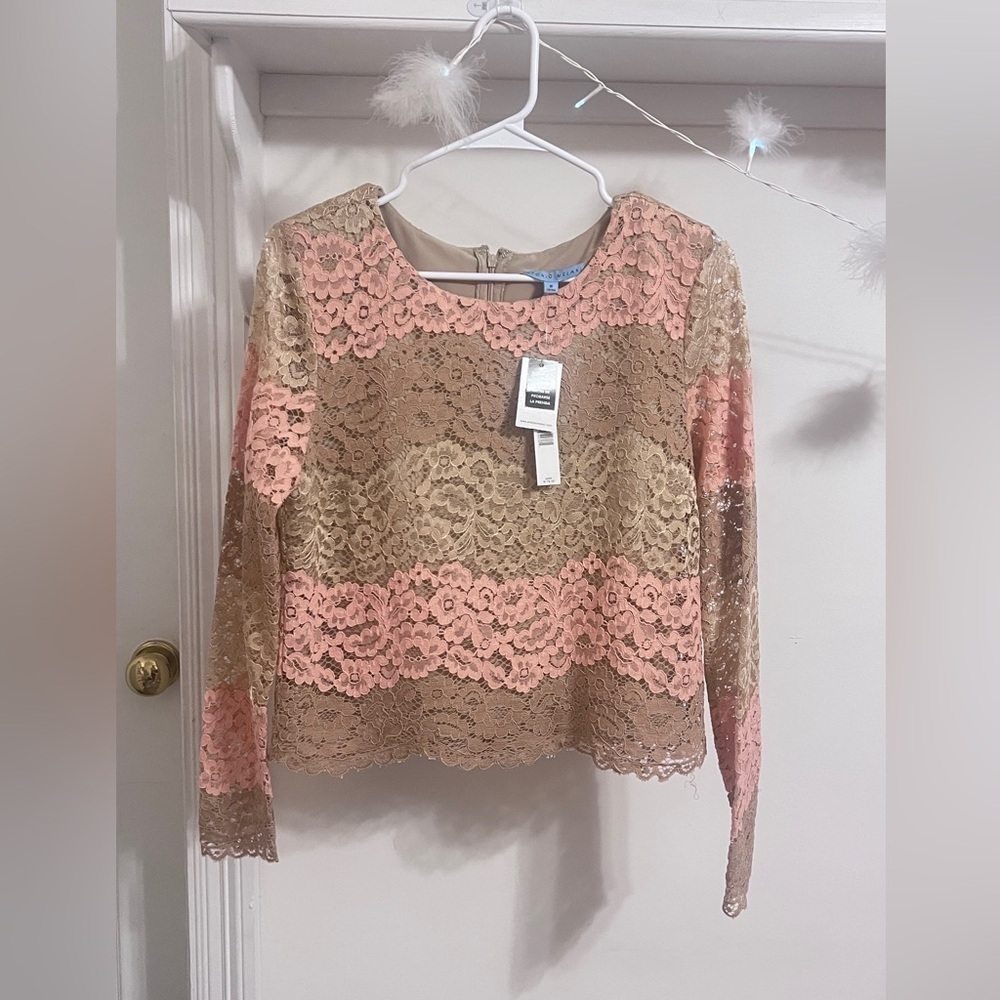 FINAL PRICE NWT Antonio Melani Lace Blouse
